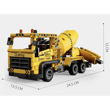 Load image into Gallery viewer, 398PCS Technic City Engineering Transport Vehicle Cement Mixer Truck Car Model Building Block Brick Toy Gift Set Kids Compatible Lego
