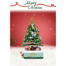 Load image into Gallery viewer, 506PCS Micro Mini Christmas Tree Music Musical Box Santa Model Building Block Brick Toy Gift Set Kids New

