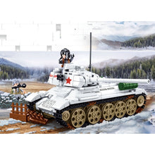 Load image into Gallery viewer, 518PCS MOC Military WW2 T34 85 Medium Tank Figure Model Toy Building Block Brick Gift Kids Compatible Lego
