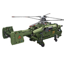 Load image into Gallery viewer, 1800PCS Military WW2 Ka-27 Helix Helicopter Model Toy Building Block Brick Gift Kids Compatible Lego

