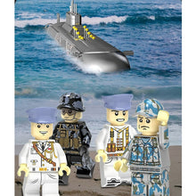 Load image into Gallery viewer, 1105PCS Military WW2 Project 941 Shark Typhoon Class Nuclear Submarine Figure Model Toy Building Block Brick Gift Kids Compatible Lego 1:280
