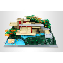 Load image into Gallery viewer, 1220PCS MOC Architecture Falling Water House on the Mesa US Model Toy Building Block Brick Gift Kids Compatible Lego
