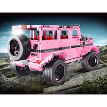 Load image into Gallery viewer, 2829PCS MOC Large Static Technic Pink G Class 6x6 G63 SUV Off Road Car Model Toy Building Block Brick Gift Kids Compatible Lego 1:8
