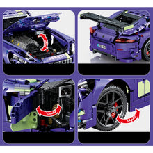 Load image into Gallery viewer, 1937PCS MOC Static Technic Speed AMG GT Super Racing Sports Car Model Toy Building Block Brick Gift Kids Compatible Lego 1:10
