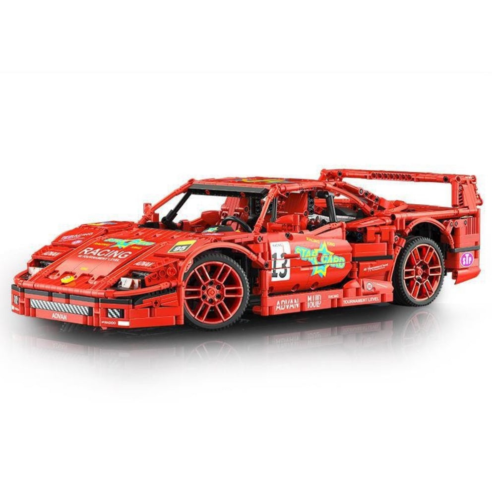 2688PCS MOC Static Technic Speed F40 LM Super Racing Sports Car Model Toy Building Block Brick Gift Kids Compatible Lego 1:10