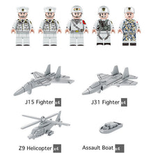 Load image into Gallery viewer, 2002PCS Military WW2 2in1 Shandong Aircraft Carrier 001A Arleigh Burke Class Destroyer Figure Model Toy Building Block Brick Gift Kids Compatible Lego
