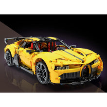 Load image into Gallery viewer, 2003PCS MOC Static Technic Speed Yellow Chiron Super Racing Sports Car Model Toy Building Block Brick Gift Kids Compatible Lego 1:10
