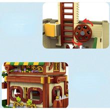 Load image into Gallery viewer, 1638PCS MOC Toon City Street Fruit House Shop Model Toy Building Block Brick Gift Kids Compatible Lego
