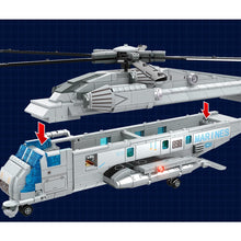 Load image into Gallery viewer, 1242PCS MOC Military WW2 US Sikorsky CH-52E Super Stallion Transport Helicopter Figure Model Toy Building Block Brick Gift Kids Compatible Lego
