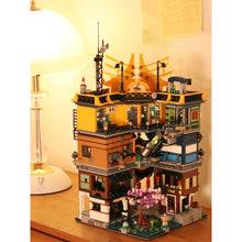 Load image into Gallery viewer, 4184PCS MOC Micro Mini City Street Hongkong Town Plaza Tower Figure Model Toy Building Block Brick Gift Kids
