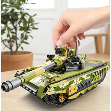 Load image into Gallery viewer, 429PCS Military WW2 T-90M Main Battle Tank Figure Model Toy Building Block Brick Gift Kids Compatible Lego
