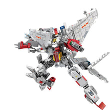 Load image into Gallery viewer, 1232PCS MOC Military J-15 Flying Shark Air Fighter Plane Transformer Mecha Model Figure Toy Building Block Brick Gift Kids Compatible Lego
