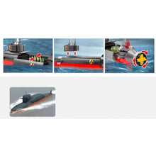 Load image into Gallery viewer, 435PCS Military WW2 Ballistic Missile Nuclear Submarine Figure Model Toy Building Block Brick Gift Kids Compatible Lego
