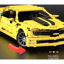 Load image into Gallery viewer, 1099PCS MOC Technic Static Version Camaro Sports Car Model Building Block Brick Gift Set Toy Kids New Compatible With Lego
