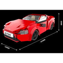 Load image into Gallery viewer, 303PCS MOC Technic AE JDM GT86 Super Racing Sports Car Model Toy Building Block Brick Gift Kids Compatible Lego
