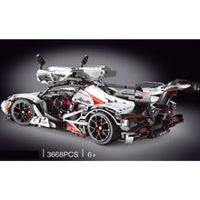 Load image into Gallery viewer, 3668PCS MOC Technic Apollo White Super Racing Sports Car Model Toy Building Block Brick Gift Kids Compatible Lego
