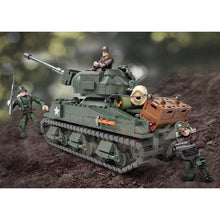 Load image into Gallery viewer, 750PCS Military Sherman Tank Model Figures Building Block Brick Toy Gift Set Kids New Compatible Lego

