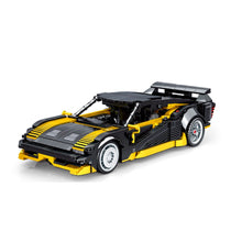 Load image into Gallery viewer, 873PCS MOC Technic Pull Back Game Cyberpunk Turbo Racing Sports Car Model Toy Building Block Brick Gift Kids Compatible Lego
