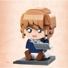 Load image into Gallery viewer, MOC Comic Cartoon Detective Conan Mouri Ran Haibara Ai Kaitou Kid Figure Model Toy Building Block Brick Gift Kids Compatible Lego
