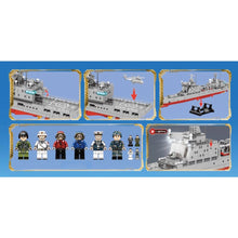 Load image into Gallery viewer, 1215PCS Military WW2 NAVY Type 904B Supply Ship Figure Model Toy Building Block Brick Gift Kids Compatible Lego
