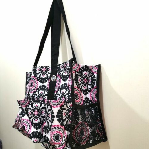 thirty-one, Bags, Thirtyone Zip Top Organizing Tote In Geo Pop Says Kind  Humble On The Front