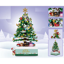 Load image into Gallery viewer, 506PCS Micro Mini Christmas Tree Music Musical Box Santa Model Building Block Brick Toy Gift Set Kids New
