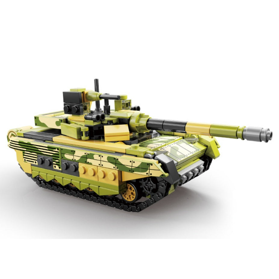 429PCS Military WW2 T-90M Main Battle Tank Figure Model Toy Building Block Brick Gift Kids Compatible Lego