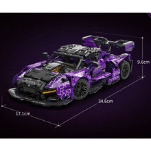 Load image into Gallery viewer, 1227PCS MOC Technic Speed GTR Super Racing Sports Car Model Toy Building Block Brick Gift Kids Compatible Lego
