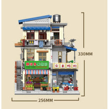 Load image into Gallery viewer, 3180PCS MOC City Street Noodle Fruit Shop Store Figure Model Toy Building Block Brick Gift Kids Compatible Lego
