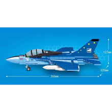 Load image into Gallery viewer, 793PCS Military WW2 L-15 Falcon Advanced Trainer Air Fighter Stand Figure Model Toy Building Block Brick Gift Kids Compatible Lego
