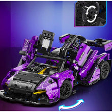 Load image into Gallery viewer, 1227PCS MOC Technic Speed GTR Super Racing Sports Car Model Toy Building Block Brick Gift Kids Compatible Lego
