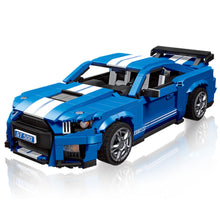 Load image into Gallery viewer, 1494PCS MOC Technic Speed GT500 Muscle Mustang Racing Sports Car Model Toy Building Block Brick Gift Kids Compatible Lego 1:14
