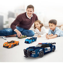 Load image into Gallery viewer, MOC Technic City Speed Racing Sports Car Model Toy Building Block Brick Gift Kids Compatible Lego
