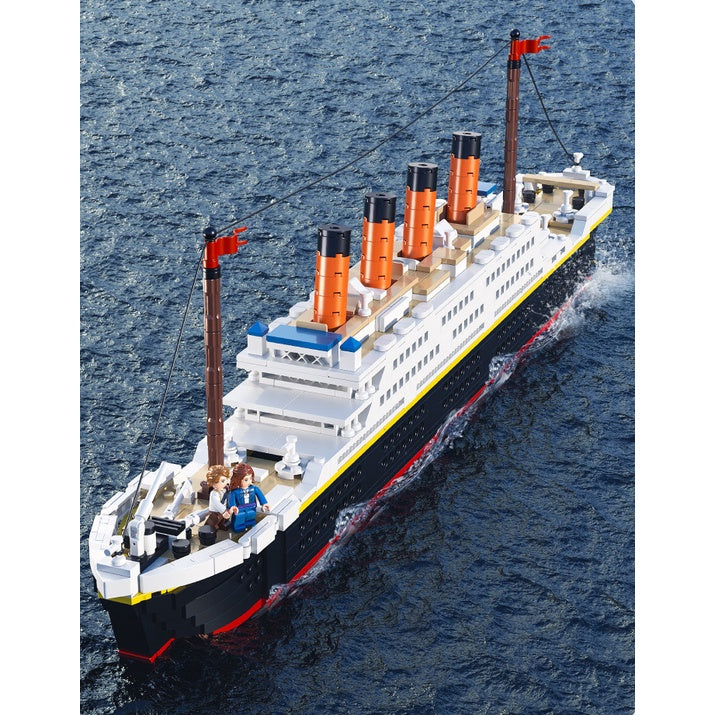 1288PCS MOC Titanic Cruise Ship Boat Figure Model Toy Building Block –  mycrazybuy store