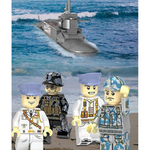 Load image into Gallery viewer, 1020PCS Military WW2 Xia Class 092 Nuclear Submarine Figure Model Toy Building Block Brick Gift Kids Compatible Lego 1:190
