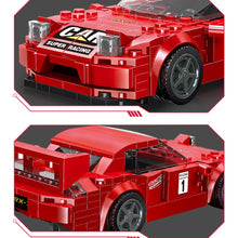 Load image into Gallery viewer, 252PCS MOC Technic Speed JDM Red RX7 FD Racing Sports Car Model Toy Building Block Brick Gift Kids Compatible Lego
