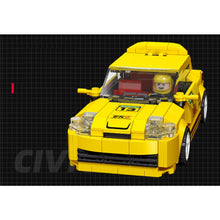 Load image into Gallery viewer, 317PCS MOC Technic Speed EK9 JDM Racing Sports Car Figure Model Toy Building Block Brick Gift Kids Compatible Lego
