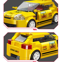 Load image into Gallery viewer, 317PCS MOC Technic Speed EK9 JDM Racing Sports Car Figure Model Toy Building Block Brick Gift Kids Compatible Lego
