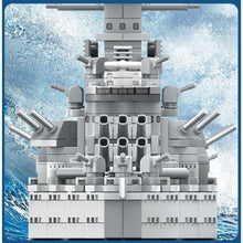 Load image into Gallery viewer, 1060PCS Military WW2 South Dakota Class Battleship Model Toy Building Block Brick Gift Kids Compatible Lego
