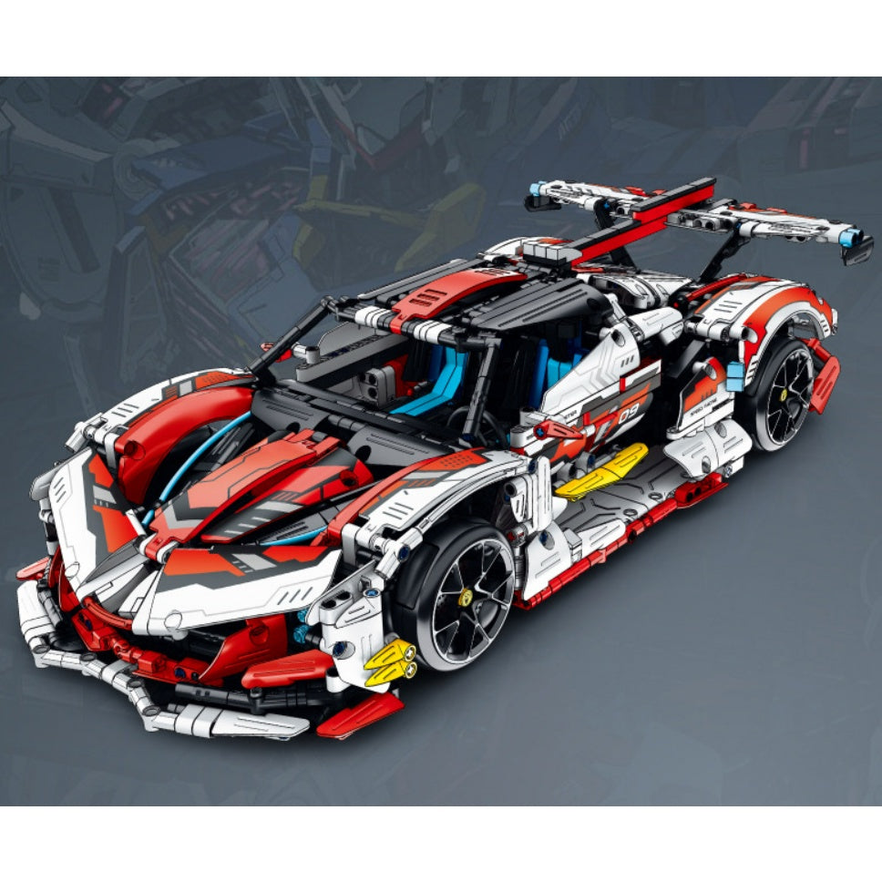 2732PCS MOC Static Technic Speed Apollo Super Racing Sports Car Model Toy Building Block Brick Gift Kids Compatible Lego 1:10