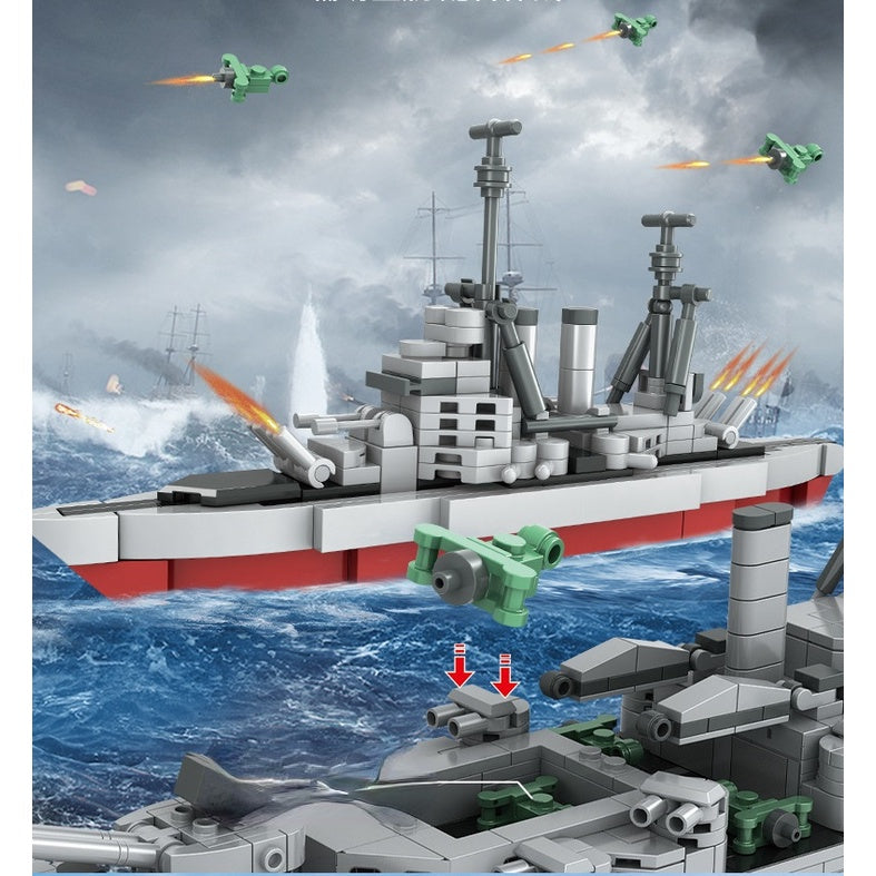 First Class Scout constructs impressive Lego World War II battleship -  Aaron On Scouting