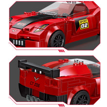 Load image into Gallery viewer, 304PCS MOC Technic Speed C7 Z06 Super Racing Sports Car Figure Model Toy Building Block Brick Gift Kids Compatible Lego
