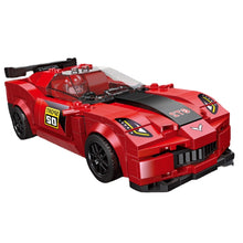 Load image into Gallery viewer, 304PCS MOC Technic Speed C7 Z06 Super Racing Sports Car Figure Model Toy Building Block Brick Gift Kids Compatible Lego
