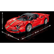 Load image into Gallery viewer, 4473PCS MOC Static Technic Speed SF90 Super Racing Sports Car Model Toy Building Block Brick Gift Kids Compatible Lego Display 1:8
