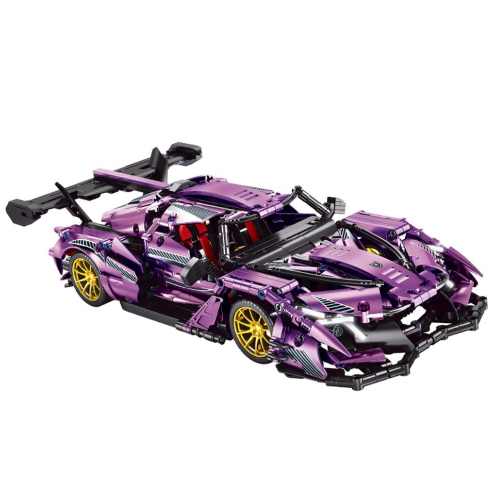 1266PCS MOC Static Technic Speed Super Racing Sports Car Apollo Model Toy Building Block Brick Gift Kids Compatible Lego Display