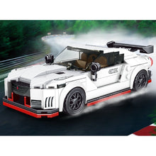 Load image into Gallery viewer, 356PCS MOC Technic Speed JDM GTR R35 Super Racing Sports Car Model Toy Building Block Brick Gift Kids DIY With Display Box
