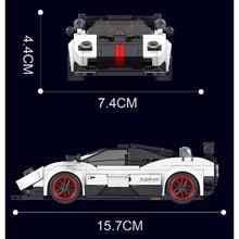 Load image into Gallery viewer, 374PCS MOC Technic Speed Pagani Super Racing Sports Car Model Toy Building Block Brick Gift Kids DIY
