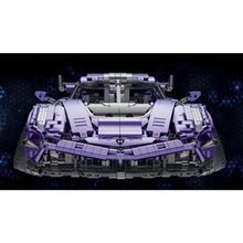 Load image into Gallery viewer, 2861PCS MOC Technic Speed Purple Koenigsegg Super Racing Sports Car Model Toy Building Block Brick Gift Kids DIY 1:10
