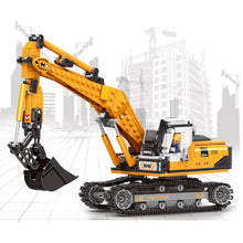 Load image into Gallery viewer, 722PCS MOC Technic City Construction Excavator Figure Model Toy Building Block Brick Gift Kids DIY Compatible Lego
