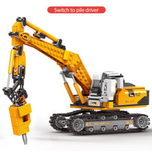 Load image into Gallery viewer, 722PCS MOC Technic City Construction Excavator Figure Model Toy Building Block Brick Gift Kids DIY Compatible Lego
